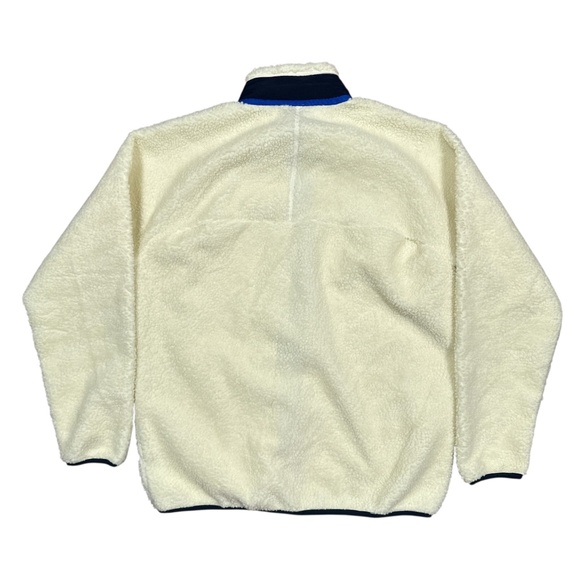 Patagonia Classic Retro X Full Zip Synchilla Natural White Jacket Mens Medium - Picture 2 of 9